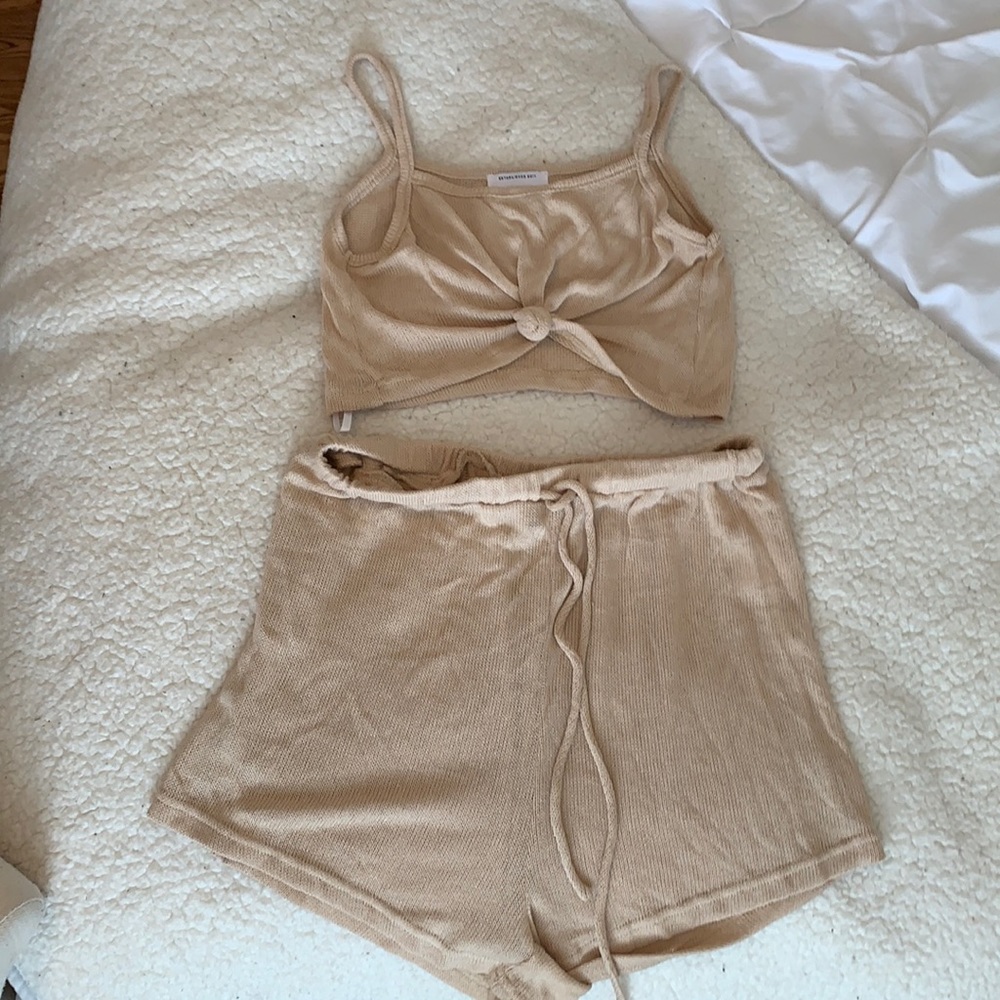 SABO SKIRT MATCHING KNIT SET SIZE SMALL